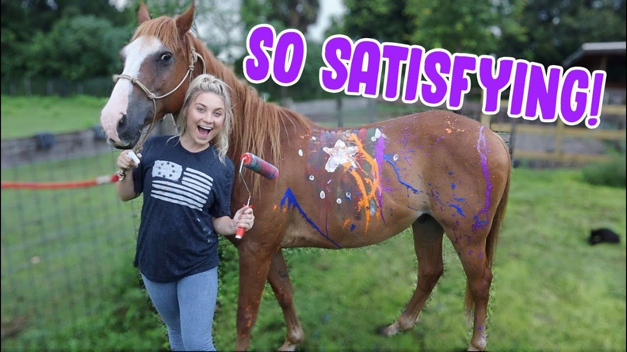 I Tried Painting ALL MY PETS in One Video!