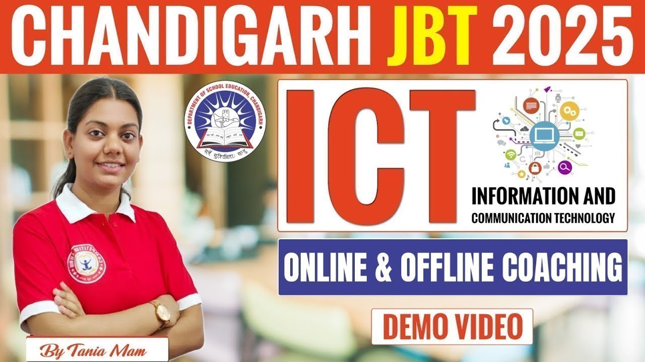 Chandigarh JBT 2025 Exam Preparation: ICT || CHANDIGARH JBT ICT | JBT ICT | CHANDIGARH JBT COACHING
