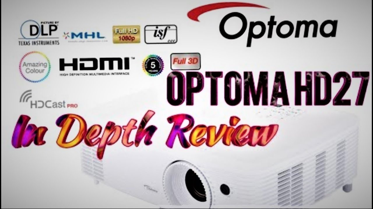 Best projector for home theater 2019 - OPTOMA HD27 SET UP