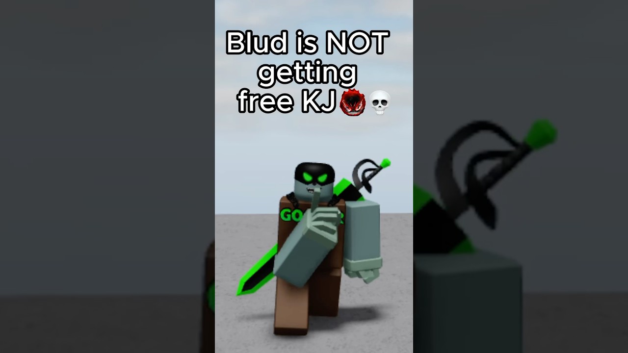 Bro thought he was getting Free KJ 💀💀 The Strongest Battlegrounds ROBLOX #shorts