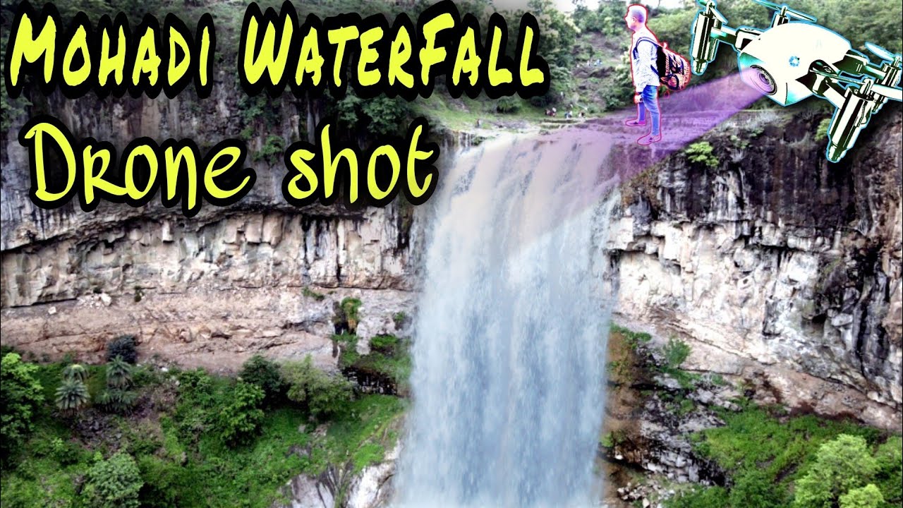 ||Mohadi Waterfall Indore|| Drone Shots Indore Nature Place Near Indore Mavic Air2 Ep 20