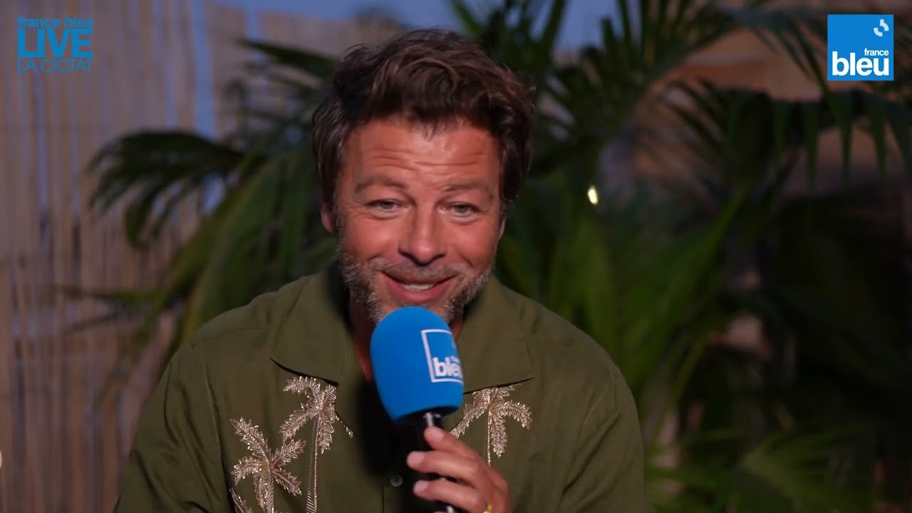France Bleu Live La Ciotat - l'interview de Christophe Maé