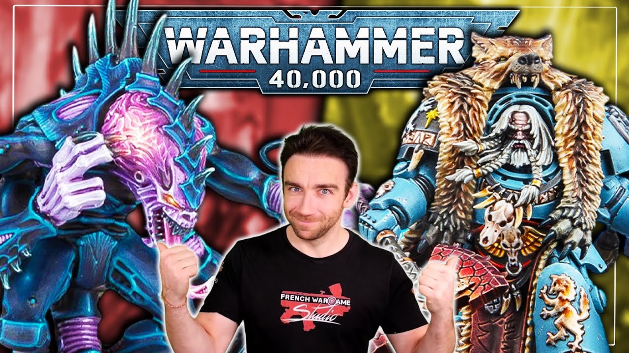 Warhammer 40.000 - Cult Genestealer VS Space Wolves !
