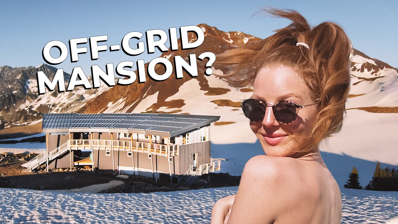 $2.3 MILLION BACKCOUNTRY CABIN... NO SHOWER??