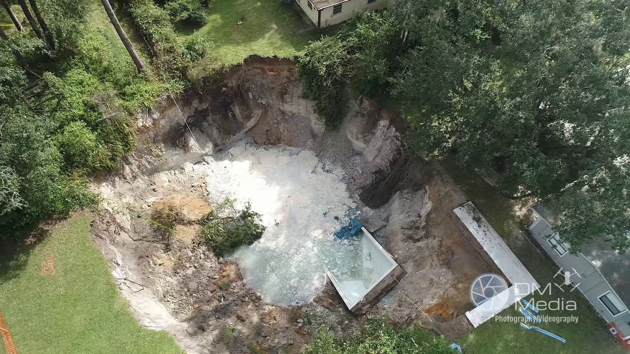 Gainesville, Florida Sinkhole (Perlman’s Sinkhole) Progression