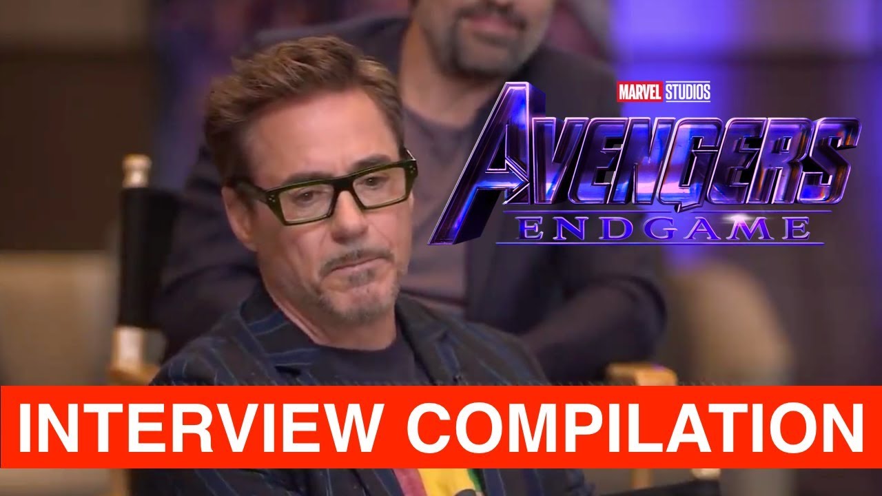 Avengers Endgame Cast Interview Compilation