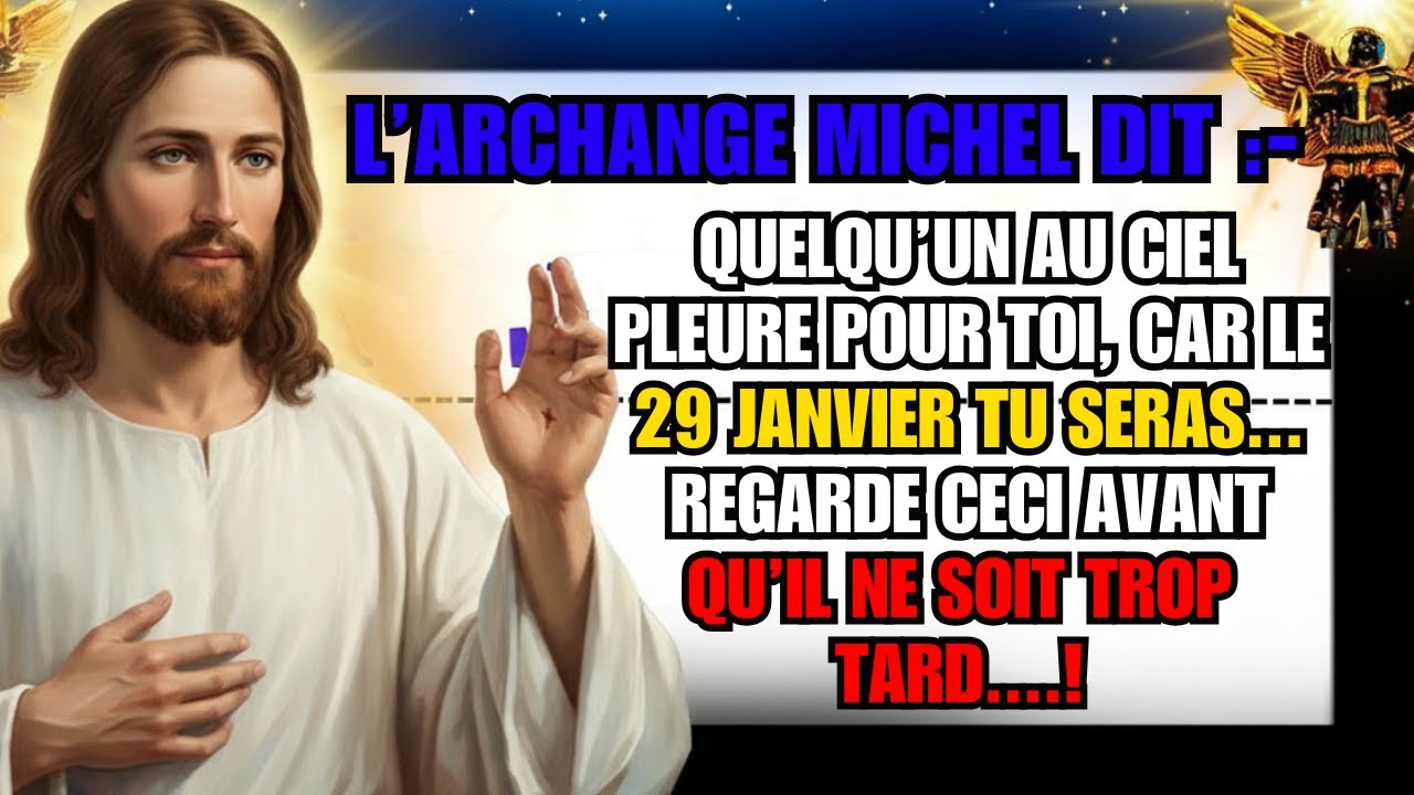 L’ARCHANGE DIT :  REGARDE CECI AVANT DEMAIN  ⏳ | Dieu dit