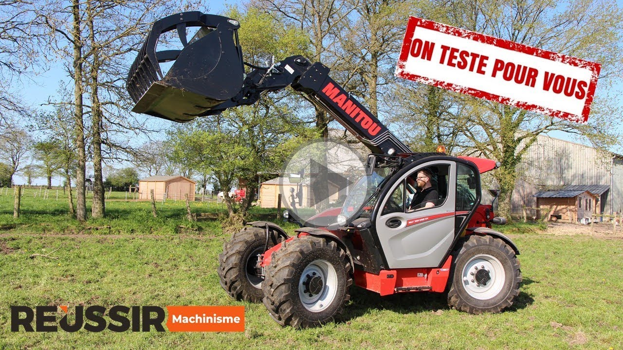 Essai Manitou MLT 741-140 V+ Elite Un t&eacute;lesco performant et moderne
