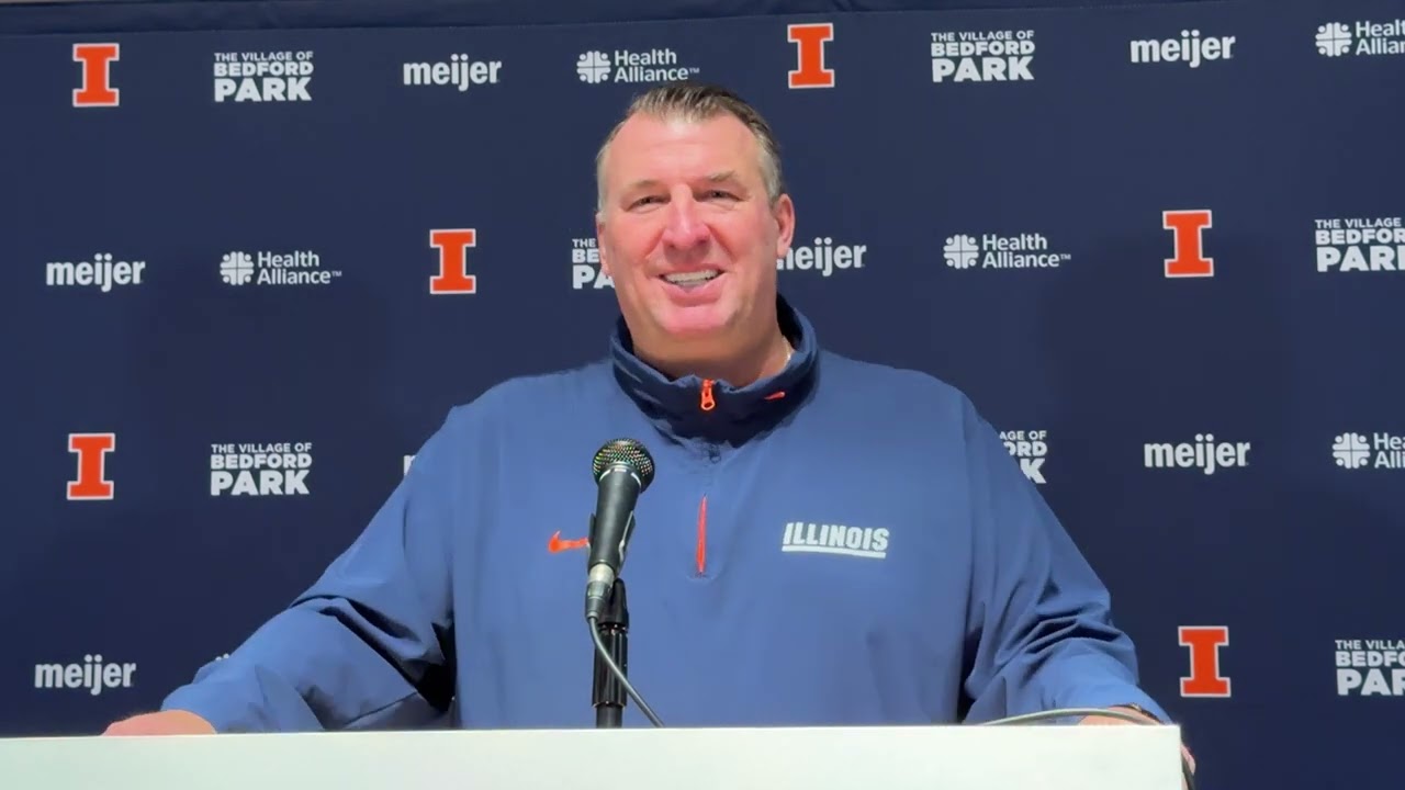 Citrus Bowl bid: Illini coach Bret Bielema press conference
