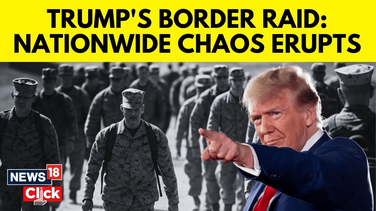 Illegal Immigrants In USA | US Border Mass Arrests By Trump Administration | US Mexico Border| N18