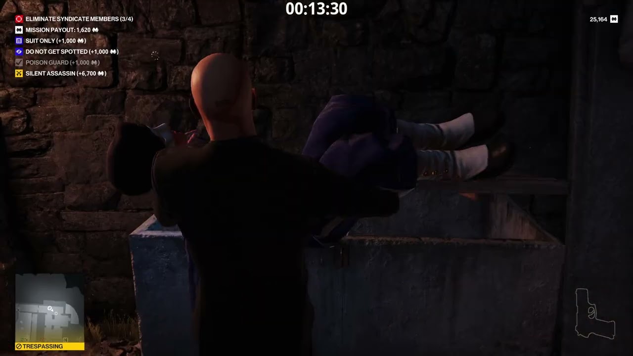 HITMAN Freelancer - Sgail SA/SO 4 targets (failed extraction)