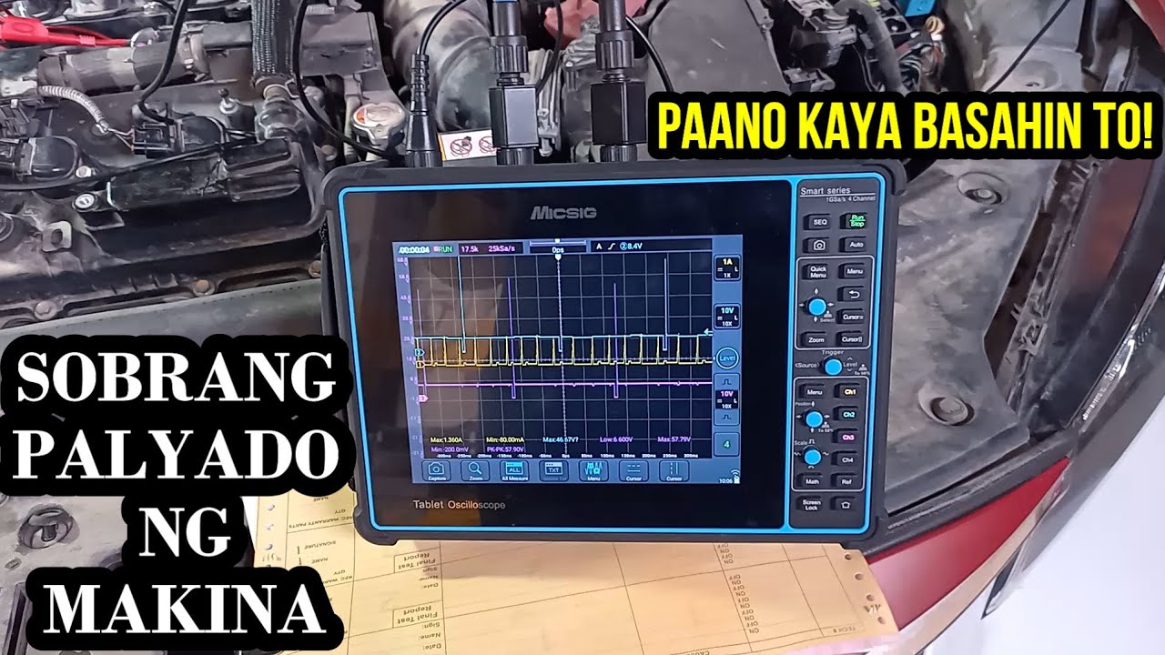 ITO ANG ADVANTAGE PAG MAY LAB SCOPE, TOYOTA AVALON SOBRANG PALYADO MAKINA,  INJECTOR CLOGGED 