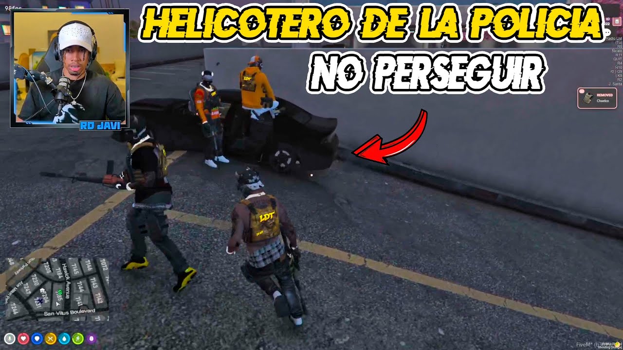 RDJavi: Helicotero de la Policia no Perseguir