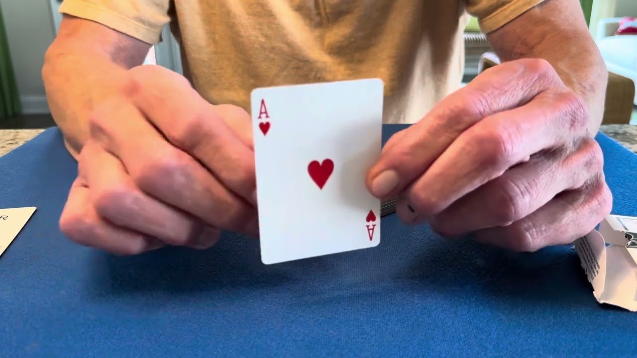 Tutorial For The Blue Cards Will Turn Red Card Trick!