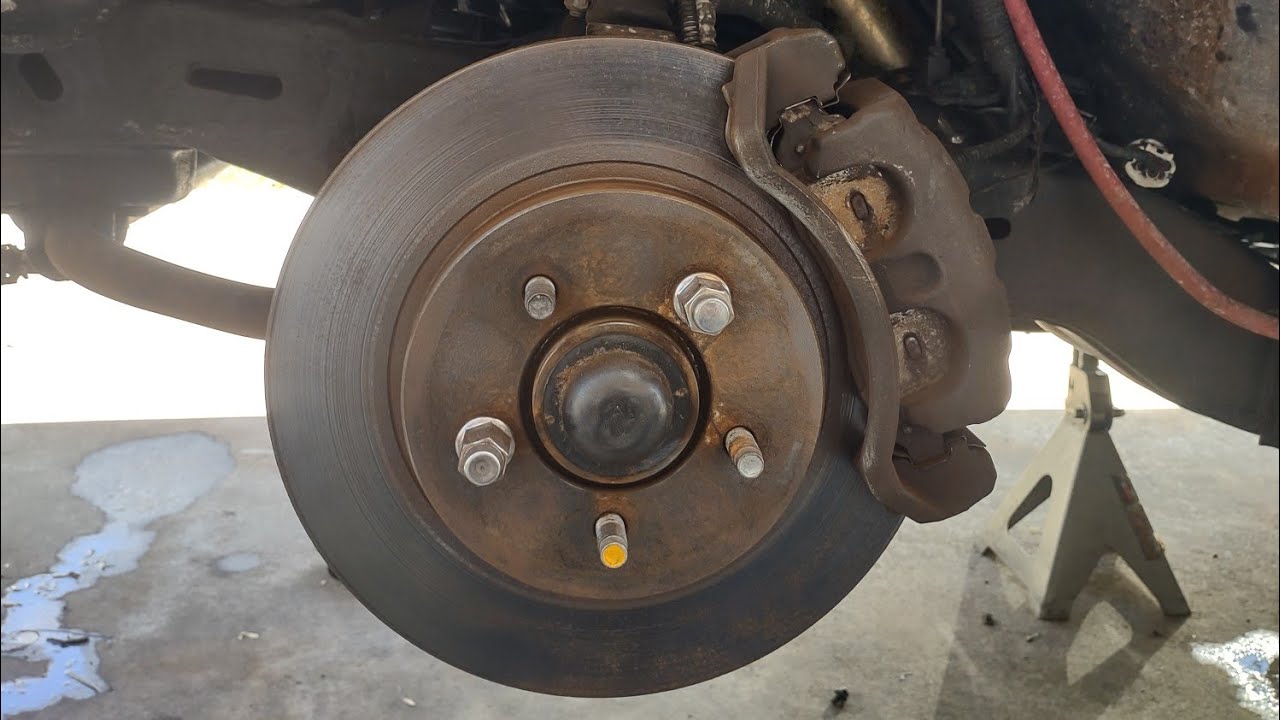 Dodge Dakota front 5 lug conversion pt2