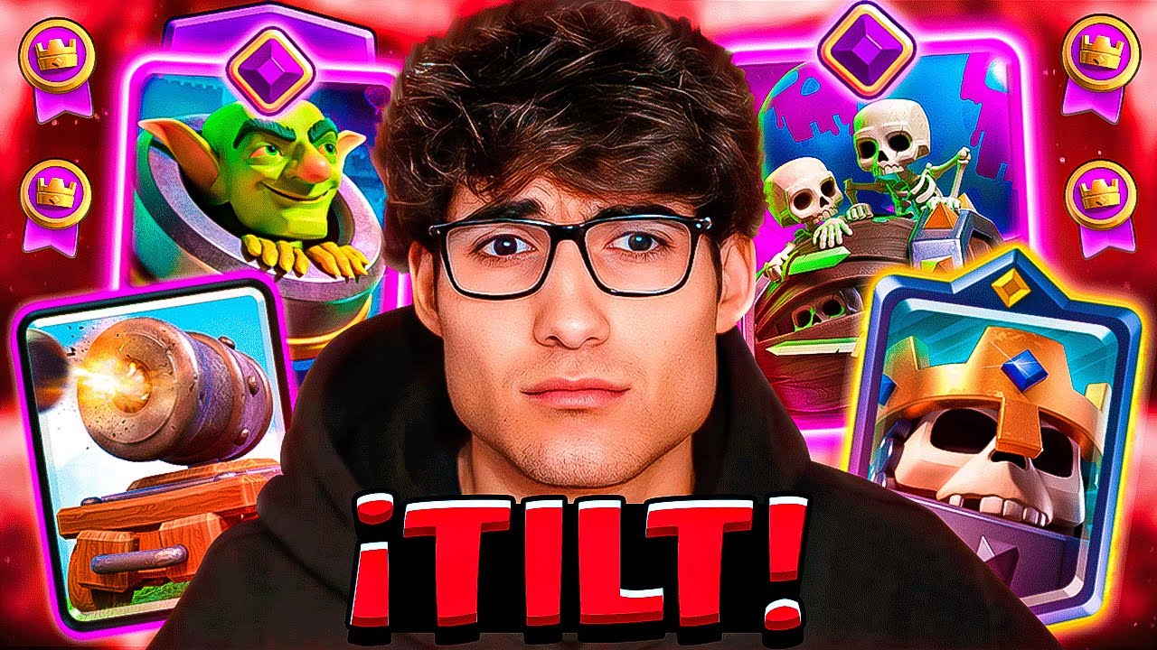 ME VI OBLIGADO A USAR MI MAZO ESTRELLA PARA SALIR DEL TILT EN CLASH ROYALE 🔥