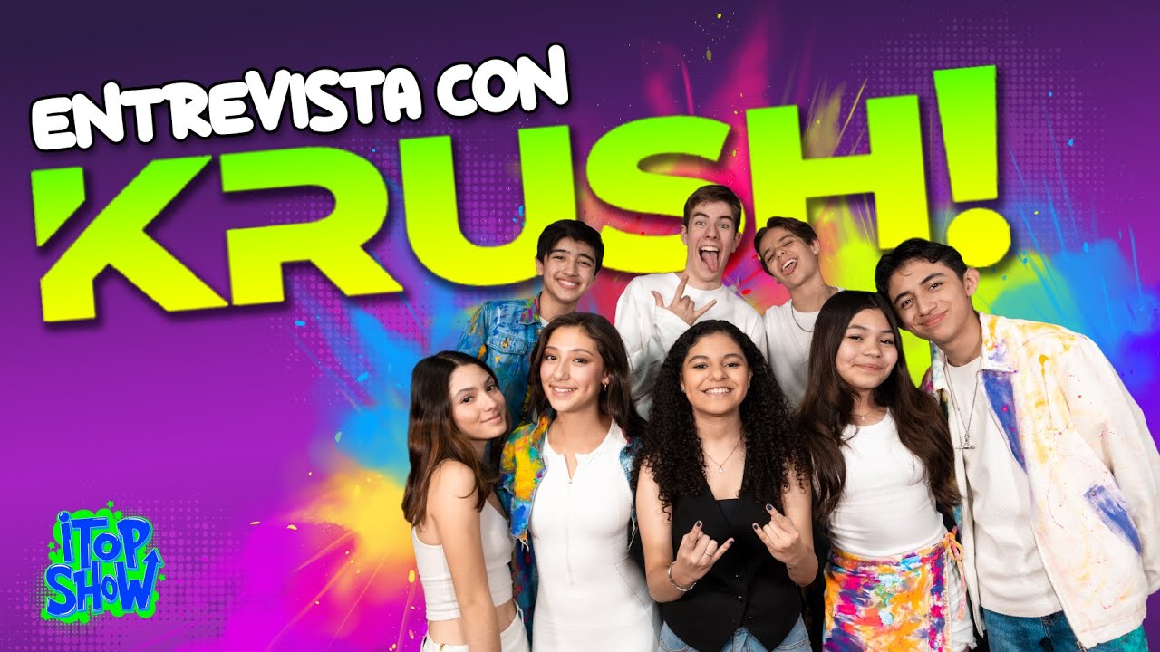 La Entrevista MáS DIVERTIDA con KRUSH! POP KIDS en #itopshow