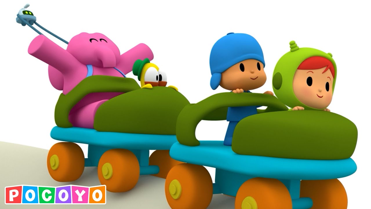 🎢 K&uuml;&ccedil;&uuml;k Eğlence Parkı! (S4E22) | Pocoyo 🇹🇷  T&uuml;rk | Resmi Kanal | &Ccedil;ocuklar i&ccedil;in &Ccedil;izgi Fimler