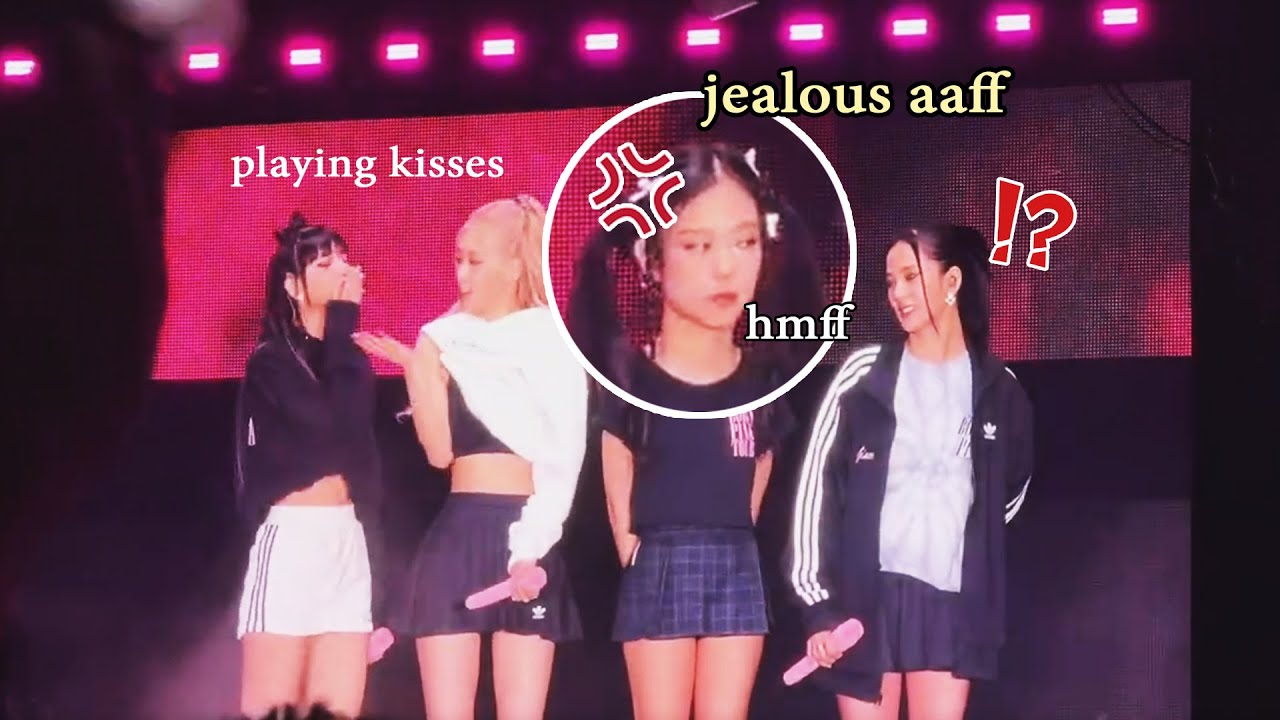 Jennie just can't hide her jealousy🙈😜 | Jenlisa wild in LA Day-2