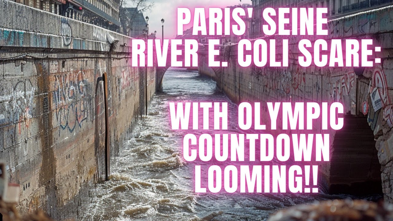 🌊😱 Seine River E. coli Scare Threatens Paris Olympics Countdown! 🌍 #shortvideo #shorts