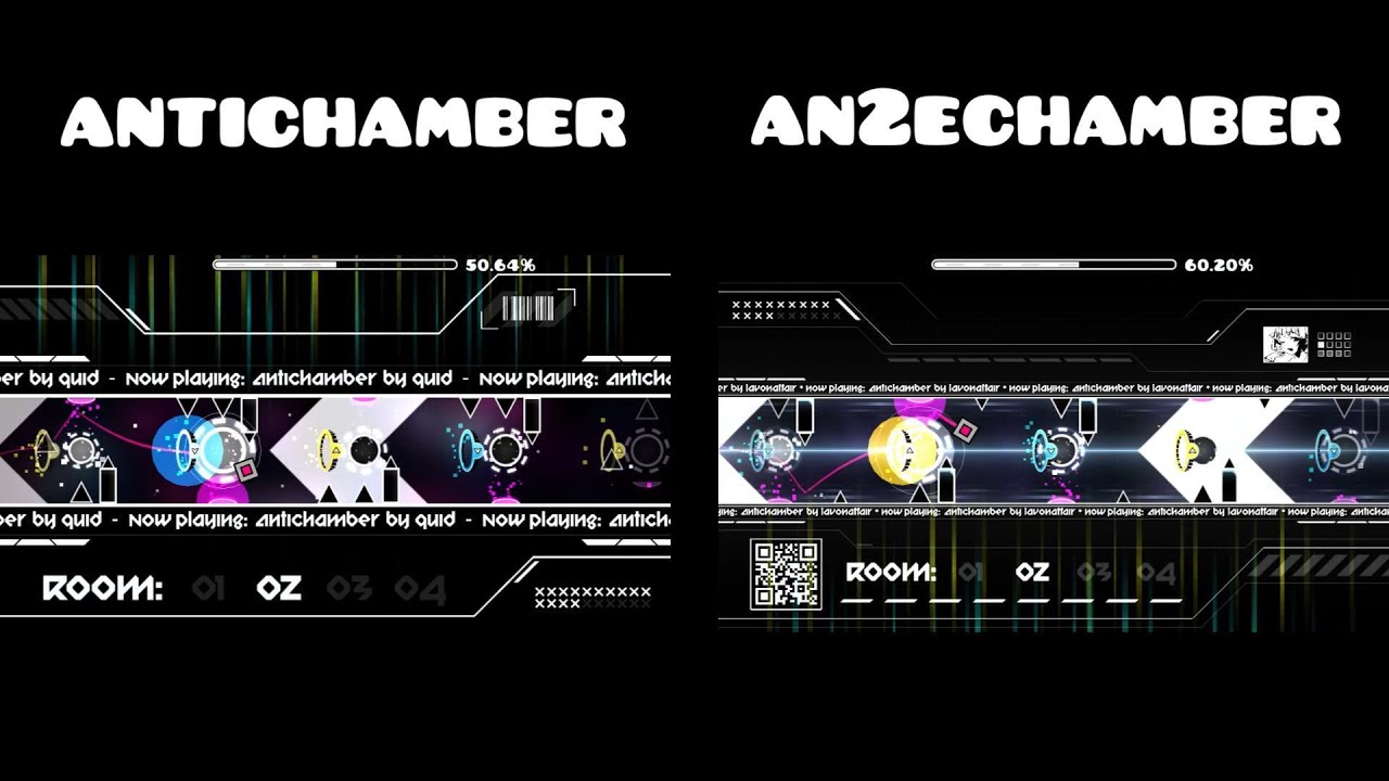 antichamber vs an2echamber: Side-by-Side Comparison | Geometry Dash