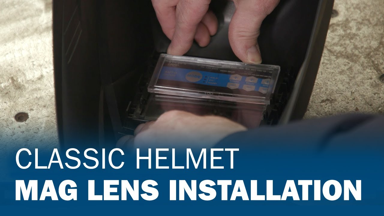 How to Install the Magnifying Lens in Your Classic Helmet