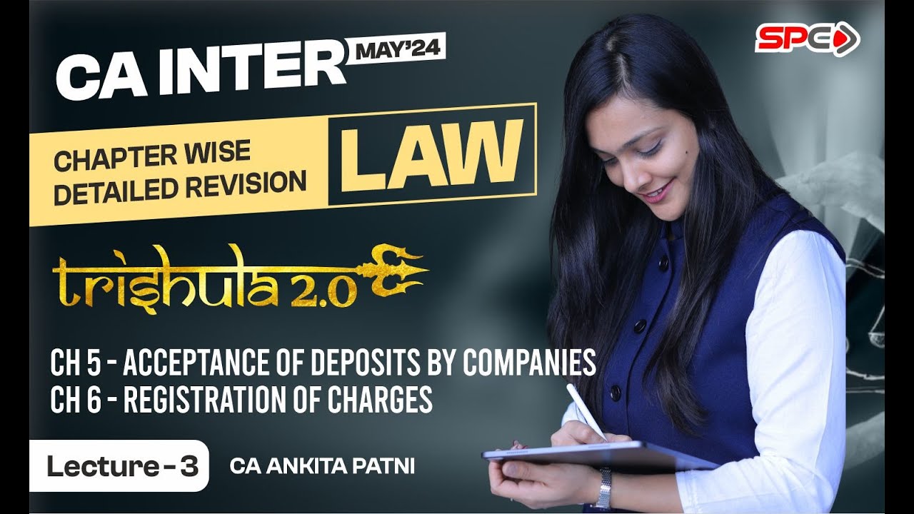 CA INTER LAW | REVISION FOR MAY 24 | CHAPTER 5 & CHAPTER 6 | BY CA ANKITA PATNI