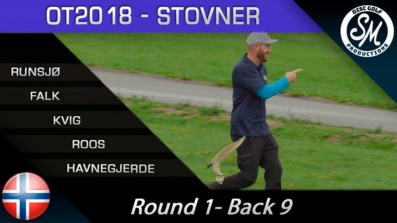 Oslo Tour 2018 | Stovner Round 1 Back 9 | Runsjø, Falk, Kvig, Roos, Havnegjerde