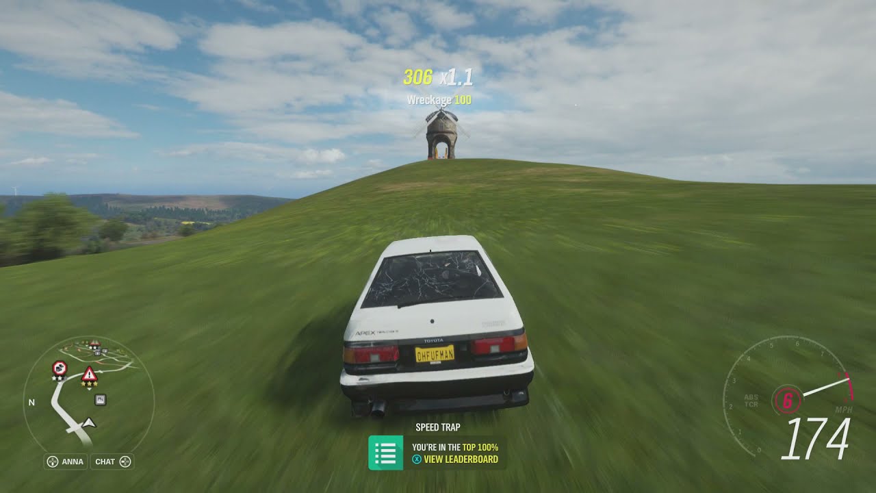 Forza Horizon 4 Toyota Corolla AE86 Free Roam