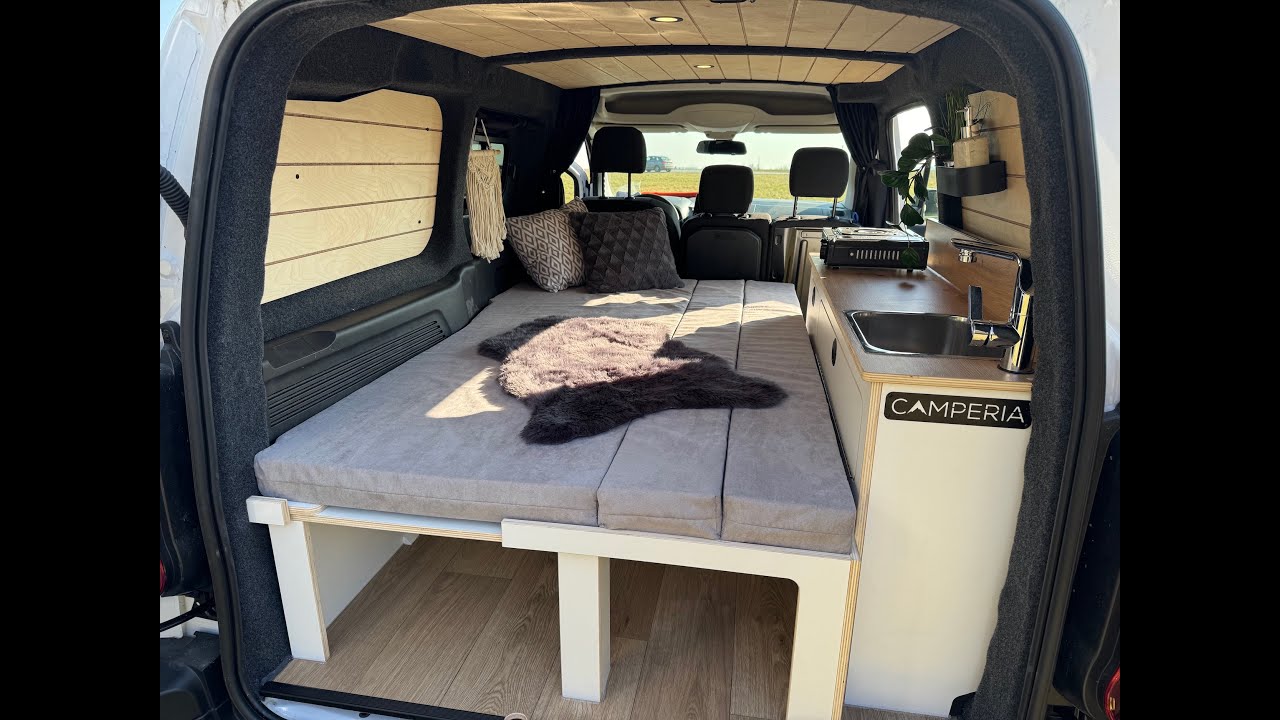 Roomtour Camperia MINI Camper Opel Combo Citroen Berlingo Peugeot Partner Fiat Doblo Ausbau
