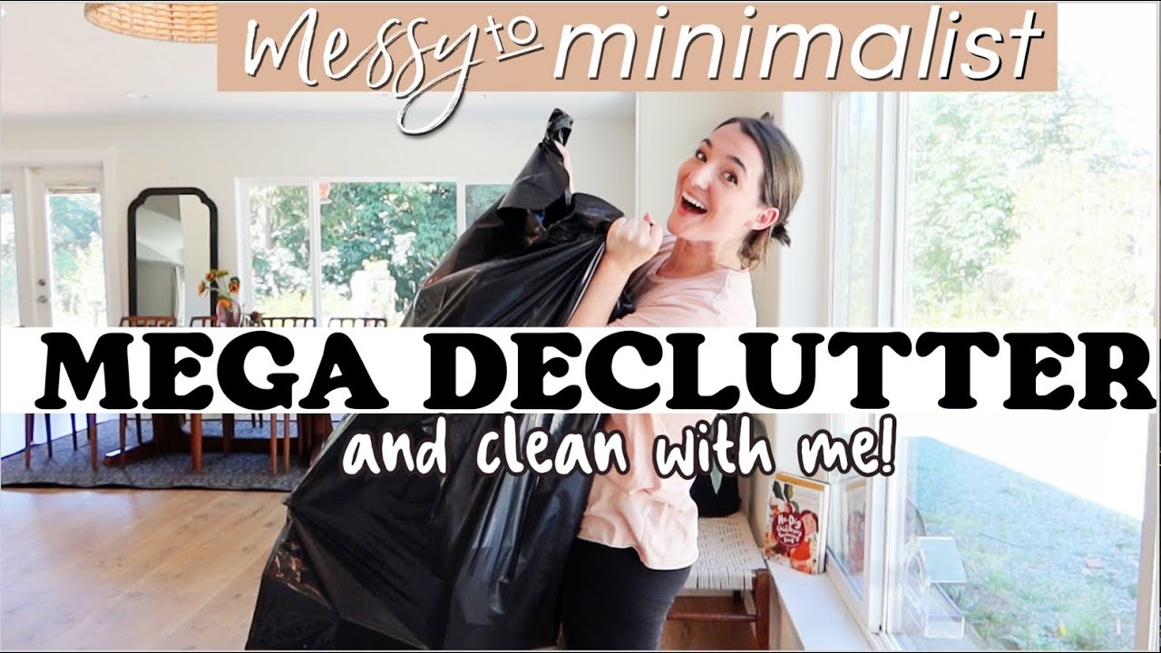 MEGA DECLUTTER & CLEAN! (+ the elephant in the room 😬) | Extreme Home Makeover MESSY TO MINIMAL
