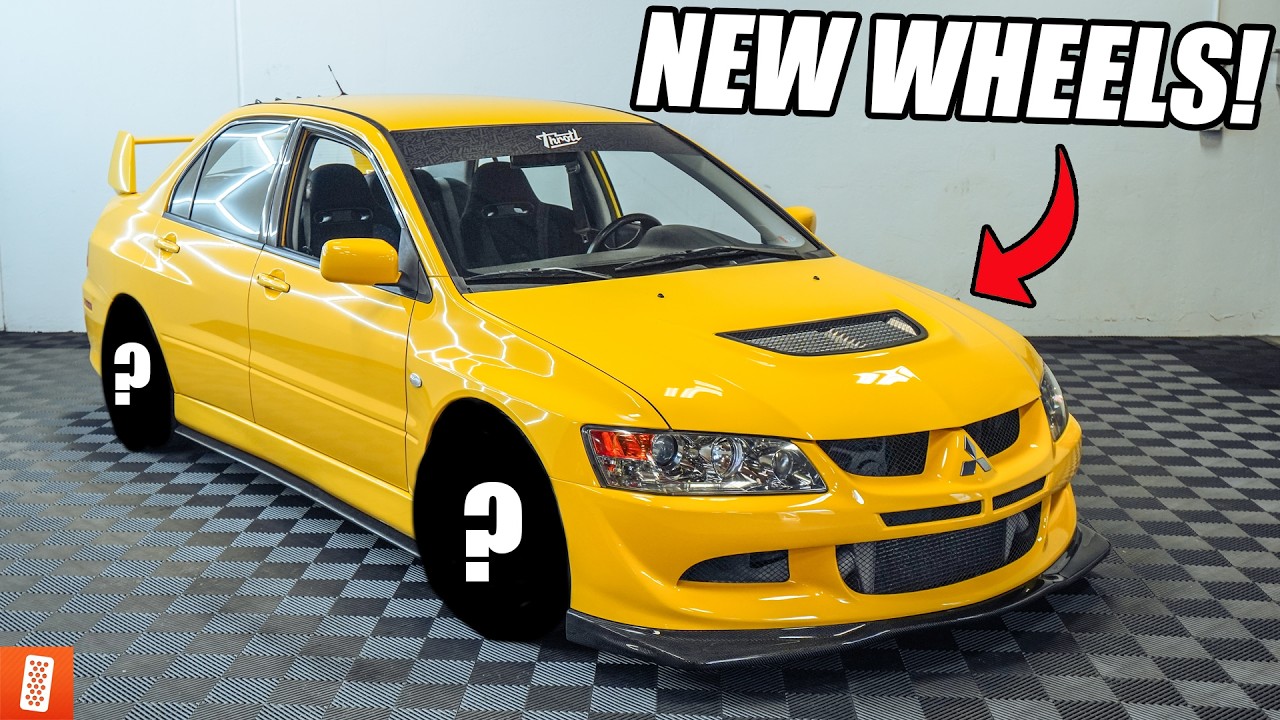 Restoring a Mitsubishi EVO VIII with a NEW paint job, NEW wheels, & loads of carbon fiber! Part 4