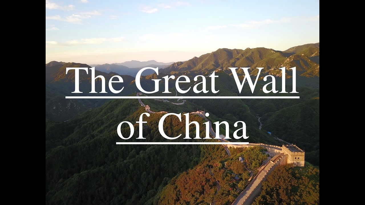 Drone shot The Great Wall of China vol.3 4K HD