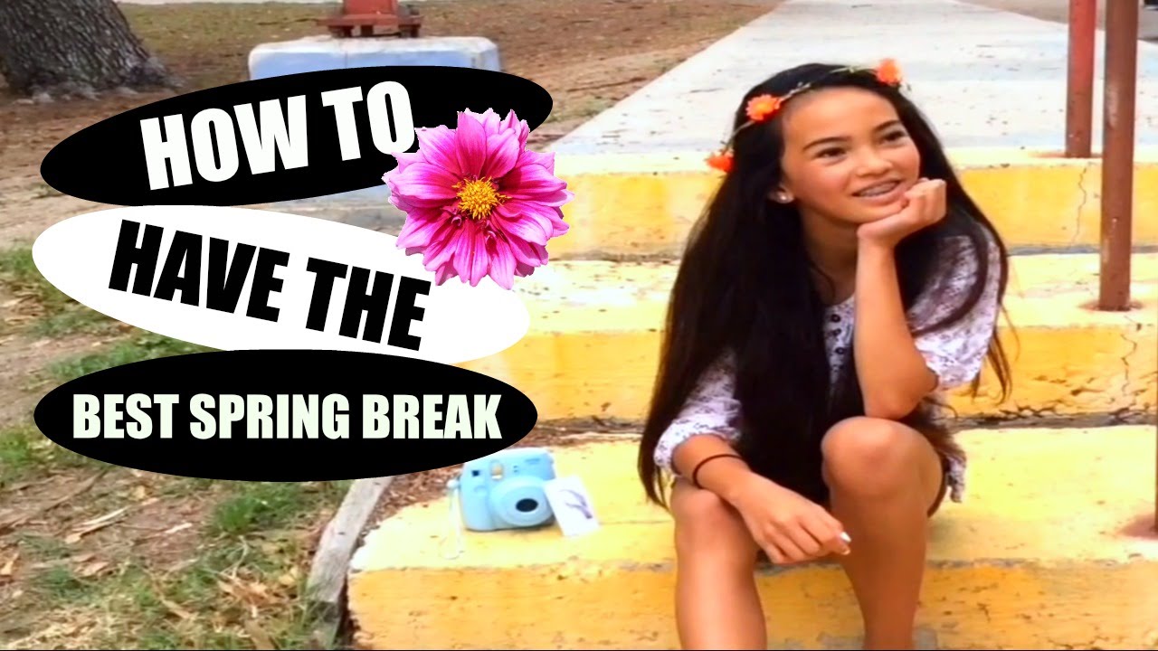 HOW TO HAVE THE BEST SPRING BREAK + DRINK AND MUCH MORE! | ElizabethMarie