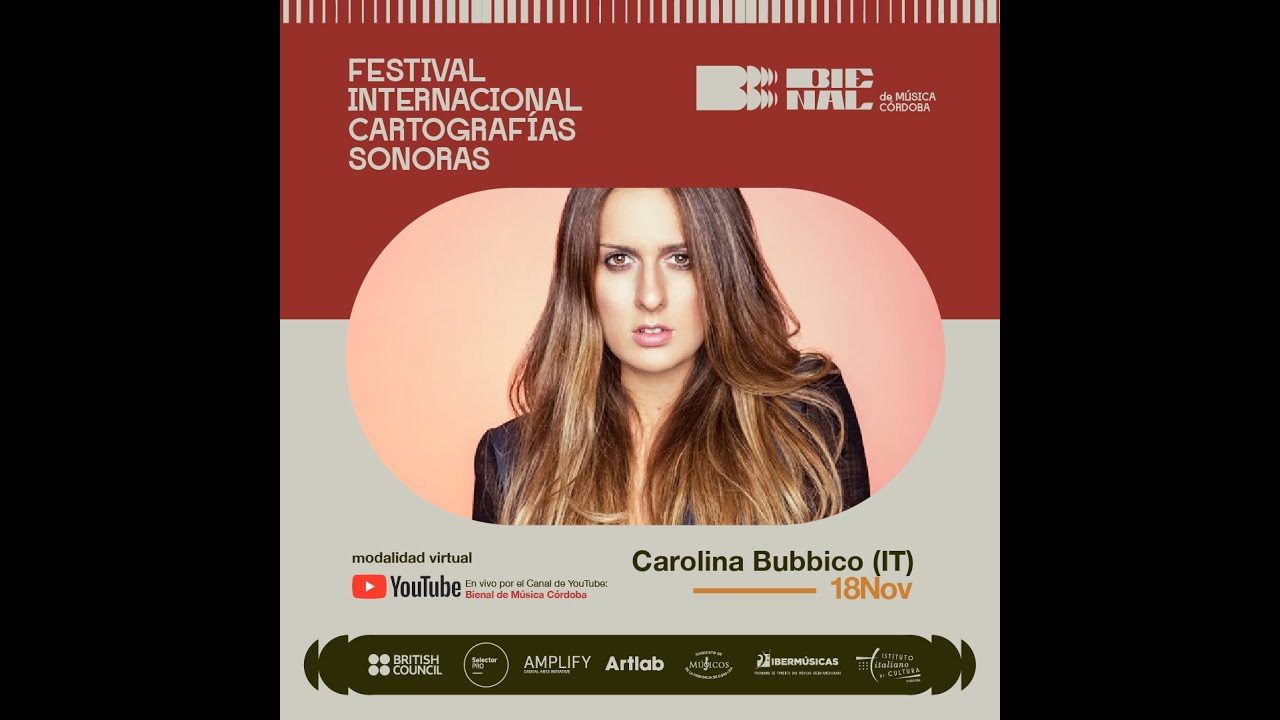 Carolina Bubbico live session @Bienal de Música Córdoba 2021