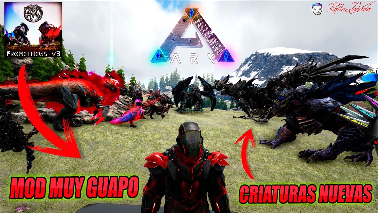 ARK Prometheus Mod Criaturas Únicas