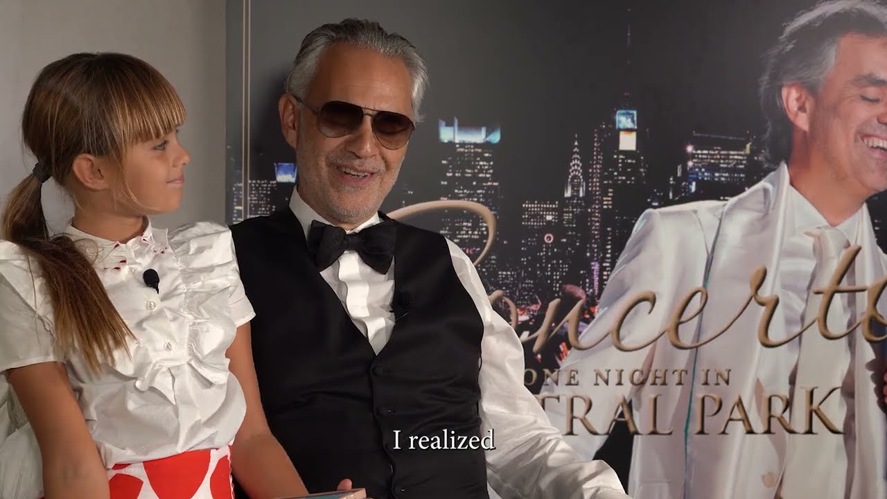Virginia Interviews Andrea – Concerto: One Night In Central Park (10th Anniversary Edition)