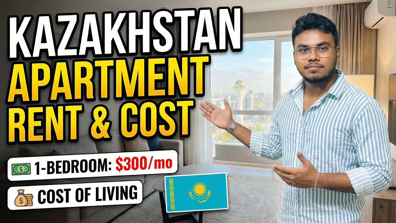“How Much Does an Apartment Really Cost in Kazakhstan? 🇰🇿 | Full Tour & Booking” 