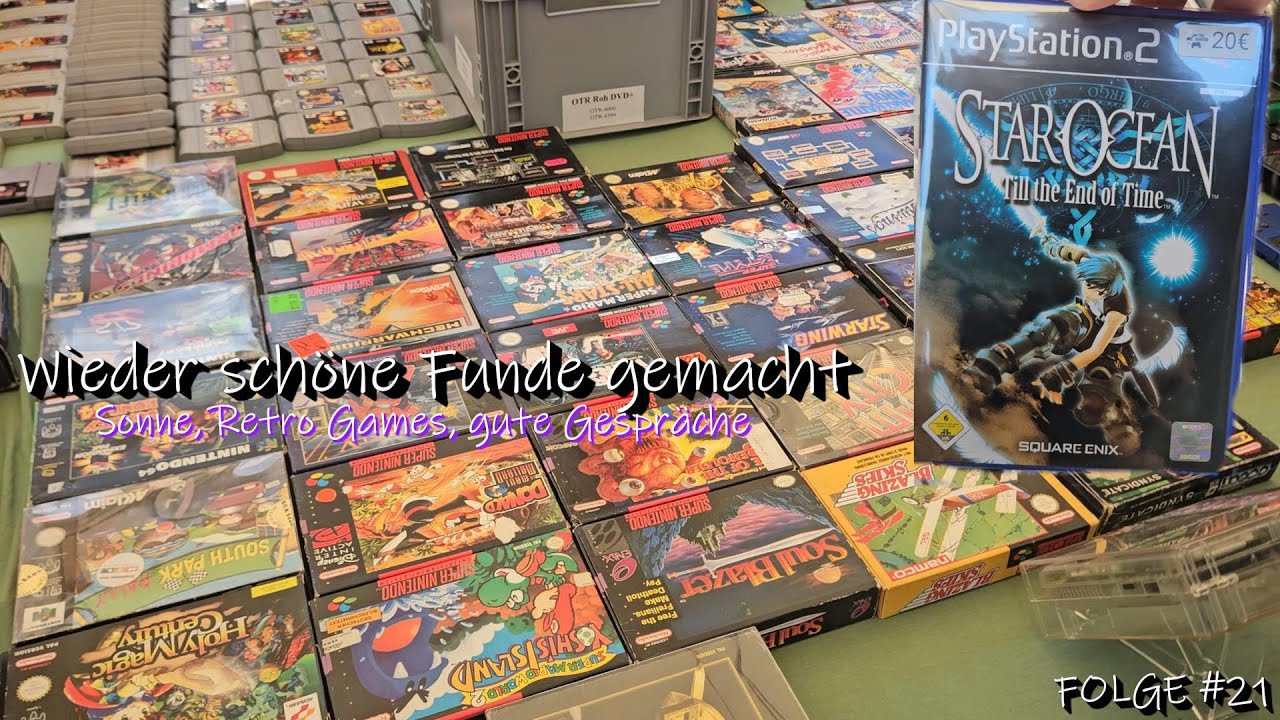 Wieder schöne Funde gemacht😁 Sonne, Retro Games und gute Gespräche 🤠 | Folge #21