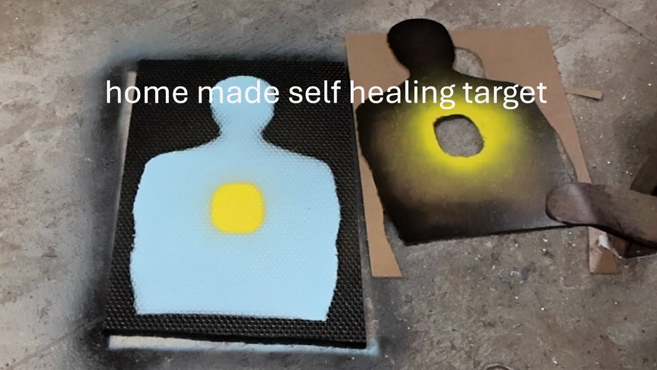 self healing target build with infinite defense vs home made target testing