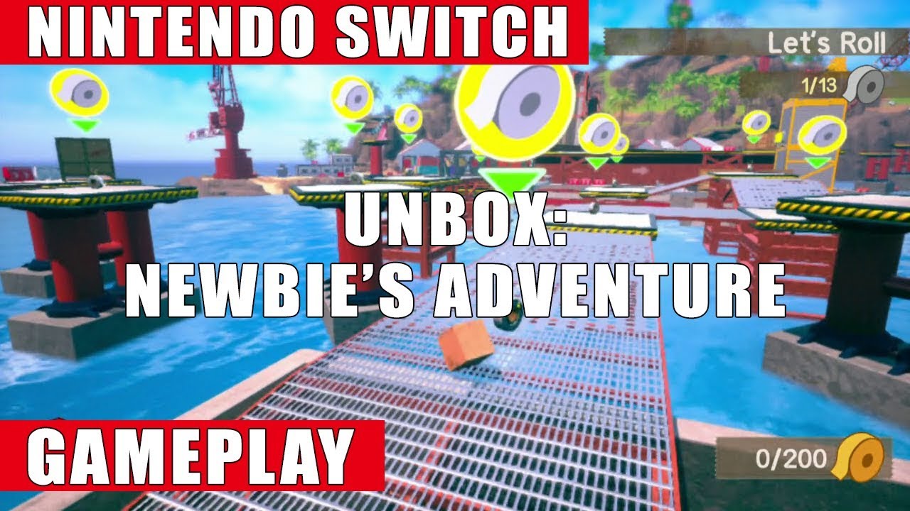 Unbox: Newbie’s Adventure Nintendo Switch Gameplay