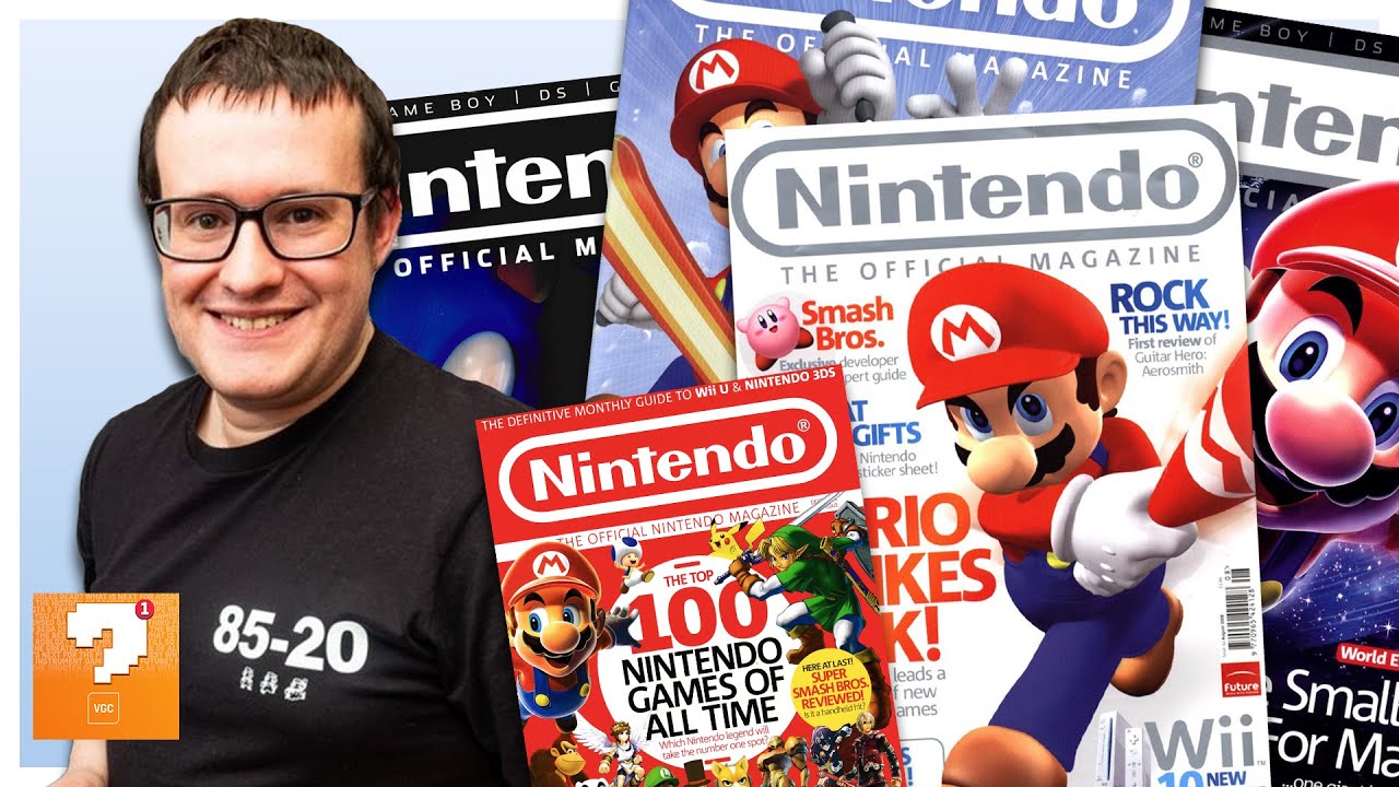 What was it like working on the Official Nintendo Magazine?