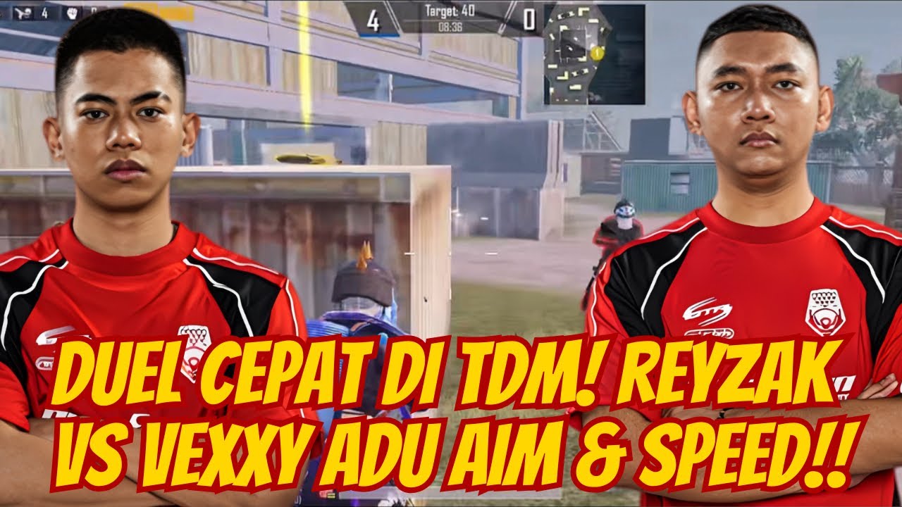 Adu Mekanik & Movement‼️BTR Reyzak vs BTR Vexxy di TDM 🥶😱 #pubgmobile 