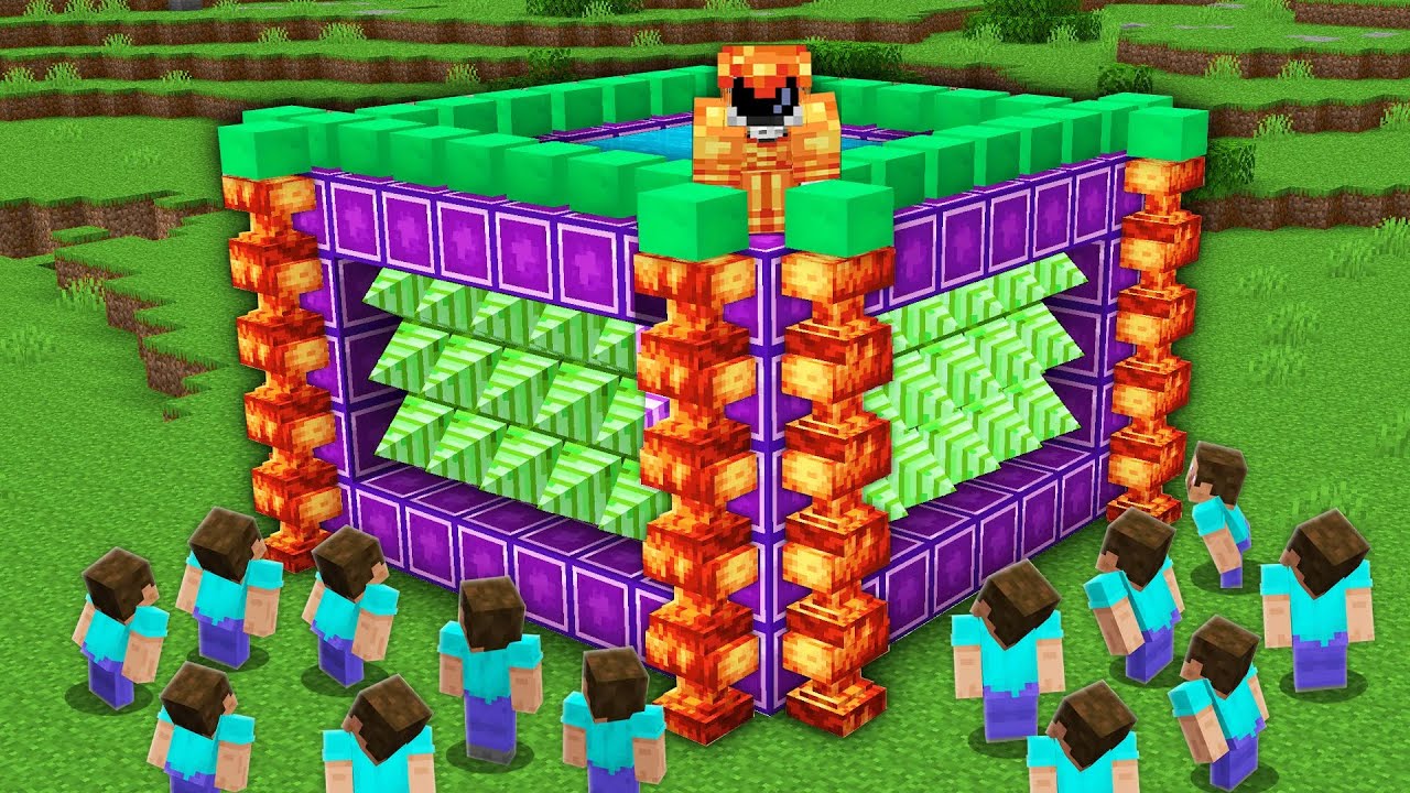 100 Noobs essayent de piller ma Base (ultra sécurisée)