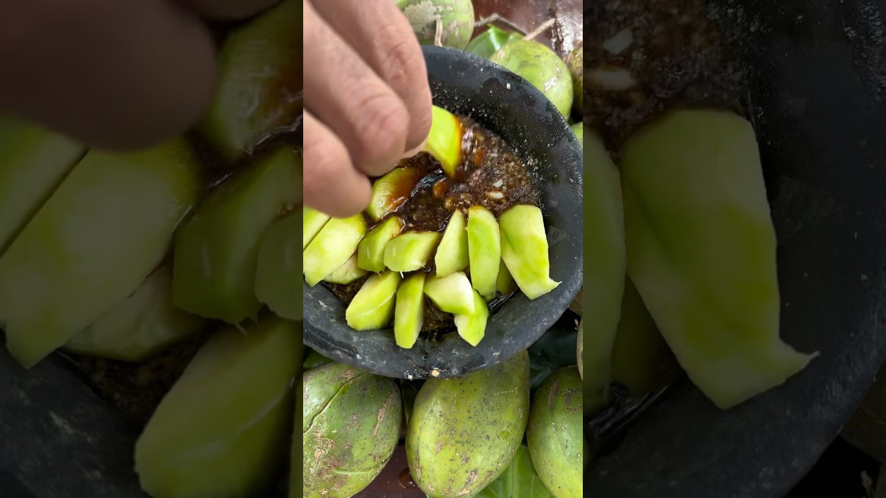 Rujak Kedondong #subscribe #sukabuahbuahan #kalimantan #rujak #fruit #fruits #rujakkedondong