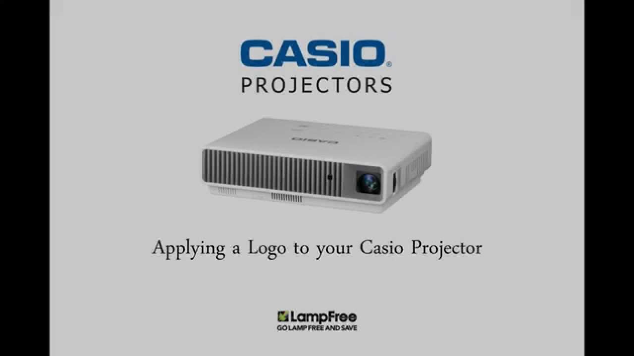 Applying a Logo to your Casio Projector