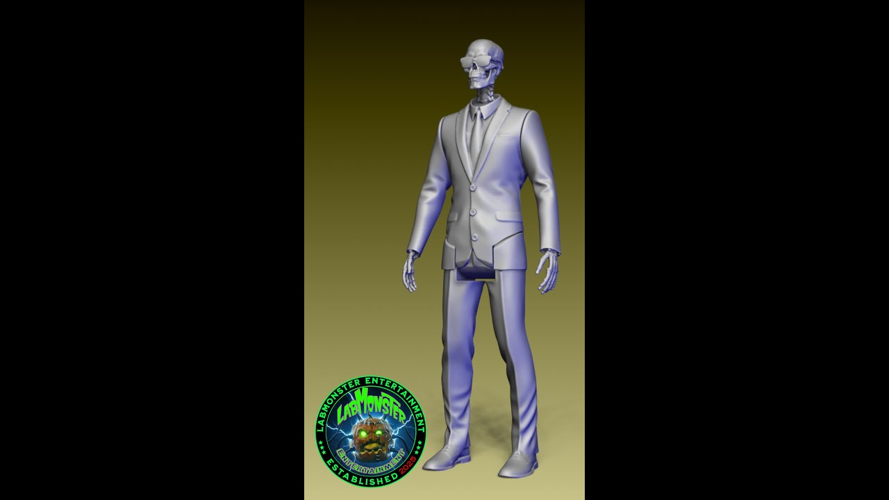 Swave Skeley Joints #actionfigures #zbrush #joints #toys #horrorart #horrorart #spooky #art #horror