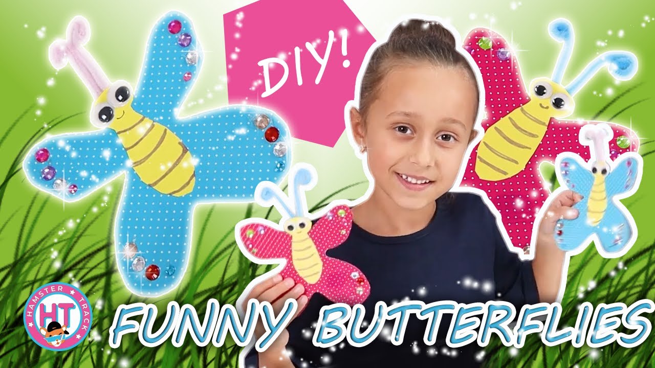DIY Beautiful Butterflies with Rhinestones!