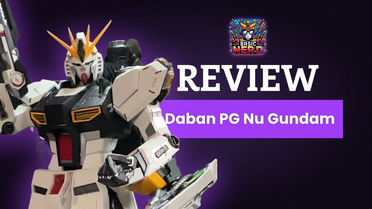 Обзор модели DABAN Perfect Grade NU Gundam 1/60 Metal Structure Model Kit