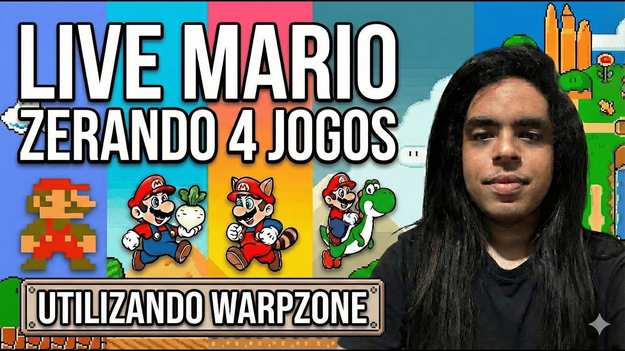 ZERANDO 4 SUPER MARIO UTILIZANDO WARPZONES com @PrincesaRetroGamer